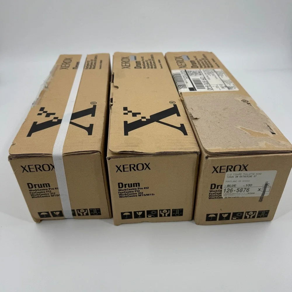 Xerox Drum Unit‎ WorkCentre Pro 412 FaxCentre Reorder 113R00663 New Lot of 3